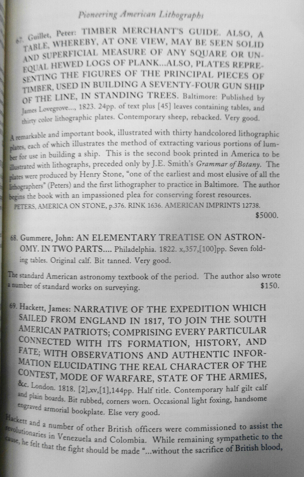 The era of good feeling, 1815-1825, Catalog 201 William Reese Co 2001