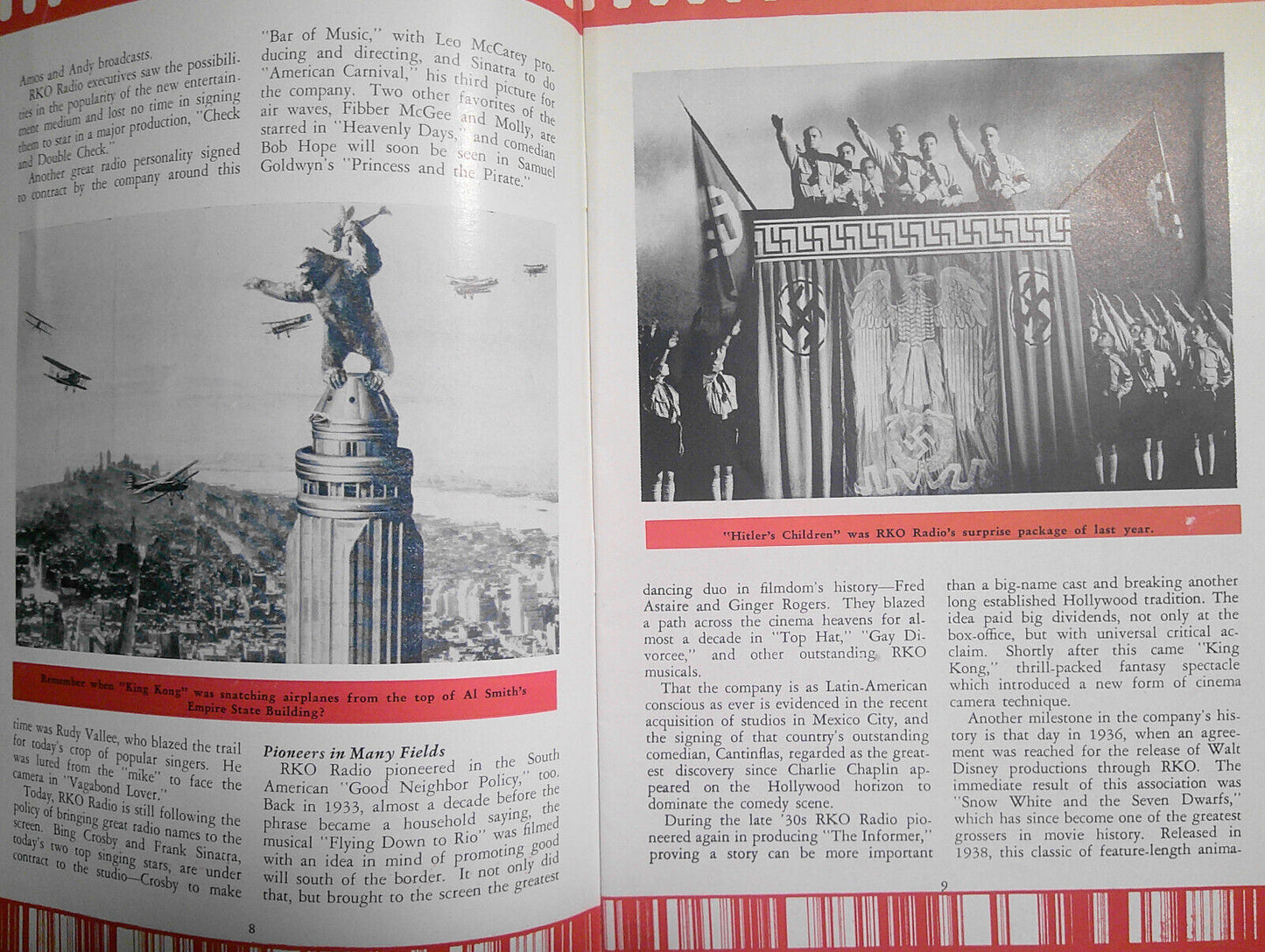 The Sound Track, Vol. 3, No. 6, 1944 - by RKO Motiograph. Air Conditioning issue