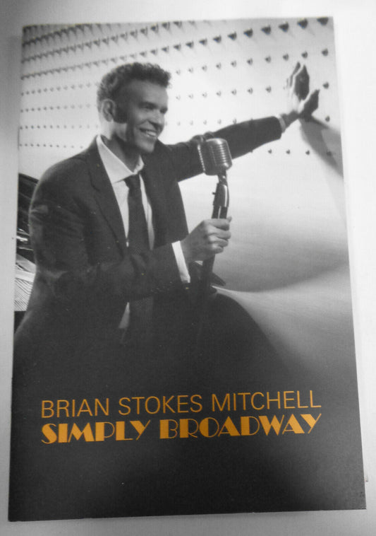 Brian Stokes Mitchell : Simply Broadway - Souvenir Program, Lincoln Center, 2012