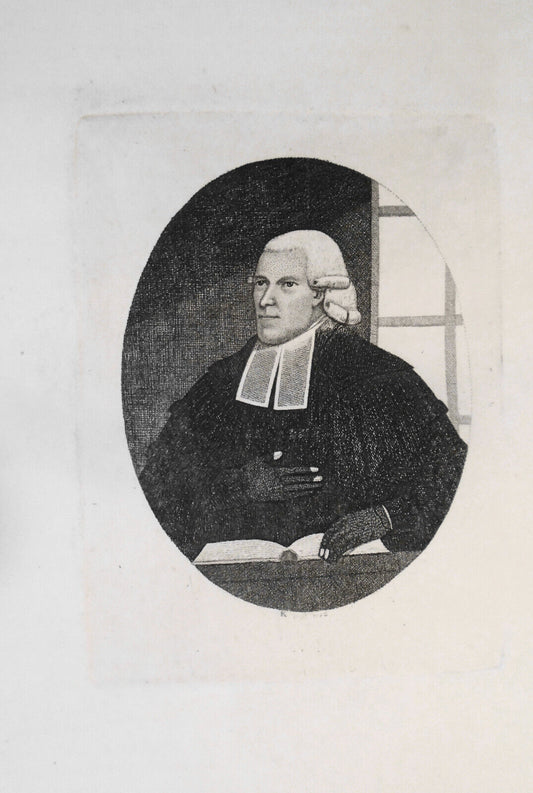 Rev. Dr. Thomas Davidson. Etching by John Kay, 1790.