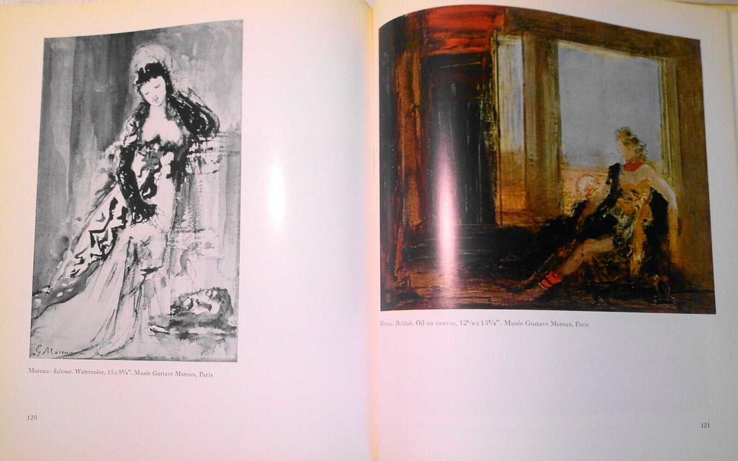 Odilon Redon, Gustave Moreau, Rodolphe Bresdin - 1961 Hardcover/DJ MOMA catalog