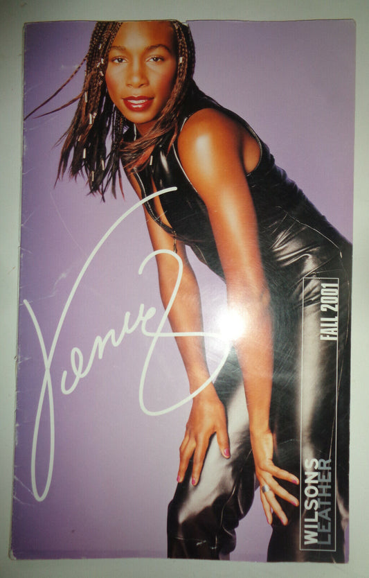 Wilsons Leather Fall 2001 Catalog - Venus Williams Collection.