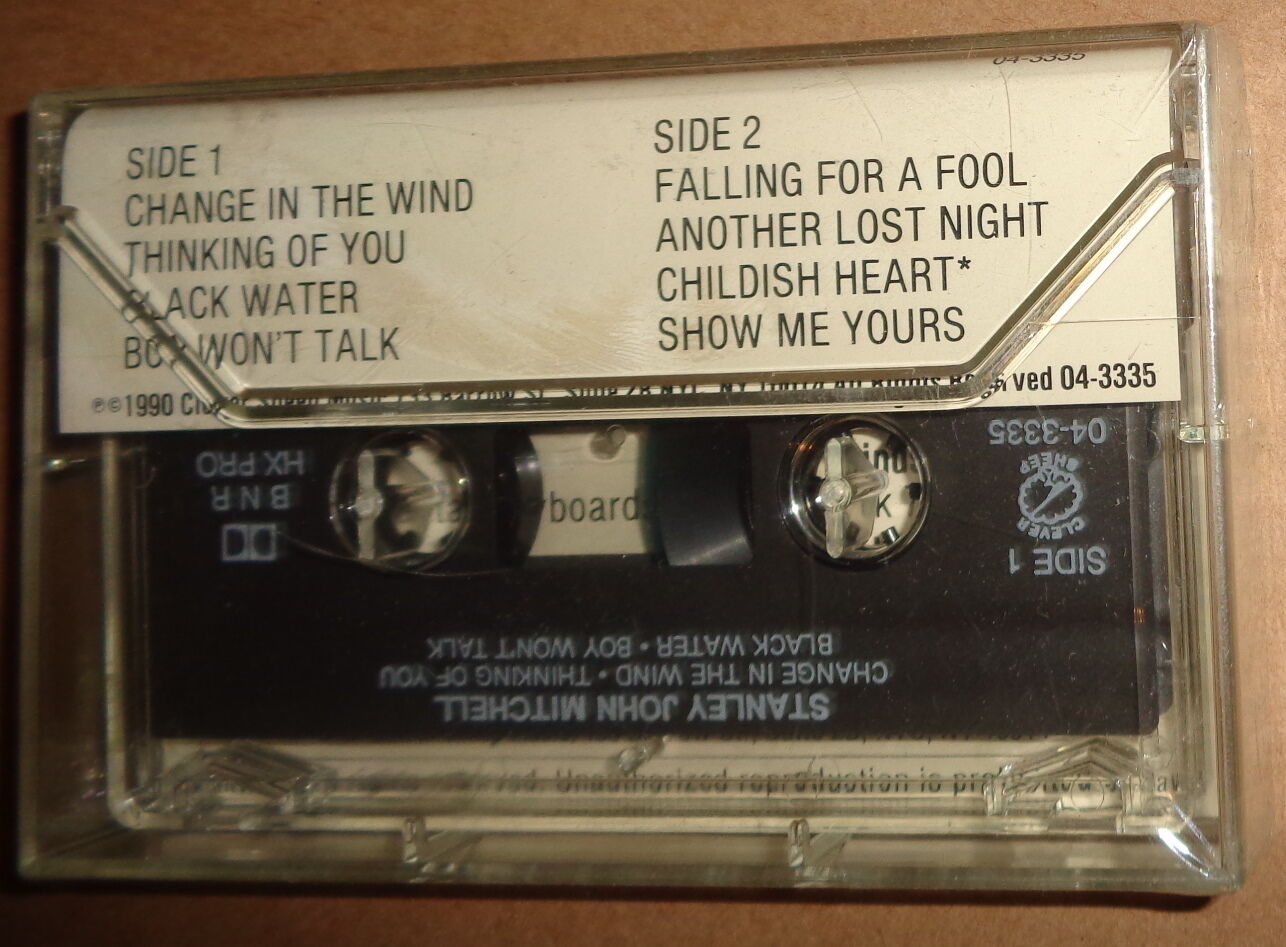 Stanley John Mitchell - Rare Cassette Tape, 1990 - SEALED - Change In The Wind