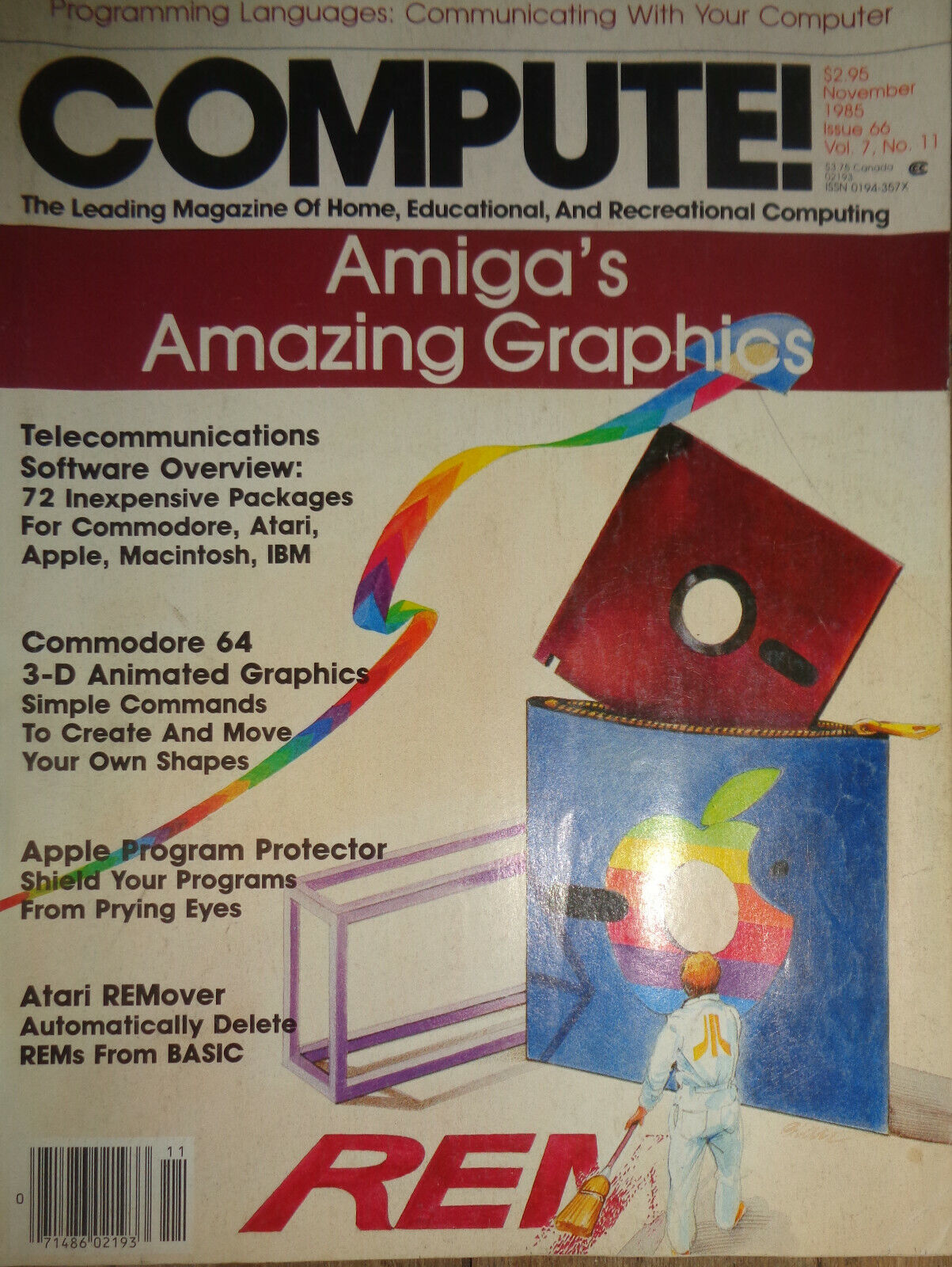 Compute! Magazine November 1985 - Amiga Graphics