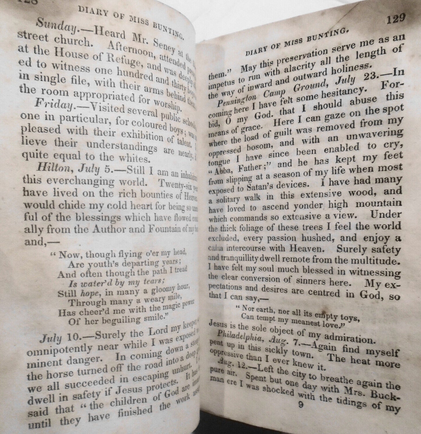 [Methodist women] 1833 Memoir, Diary & Letters of Hannah Syng Bunting by Merritt