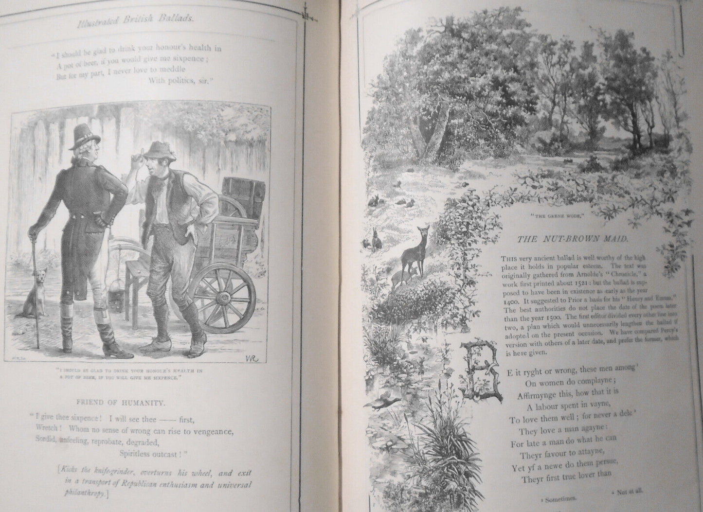 Illustrated British Ballads, by George Barnett Smith. 1882. Volumes II