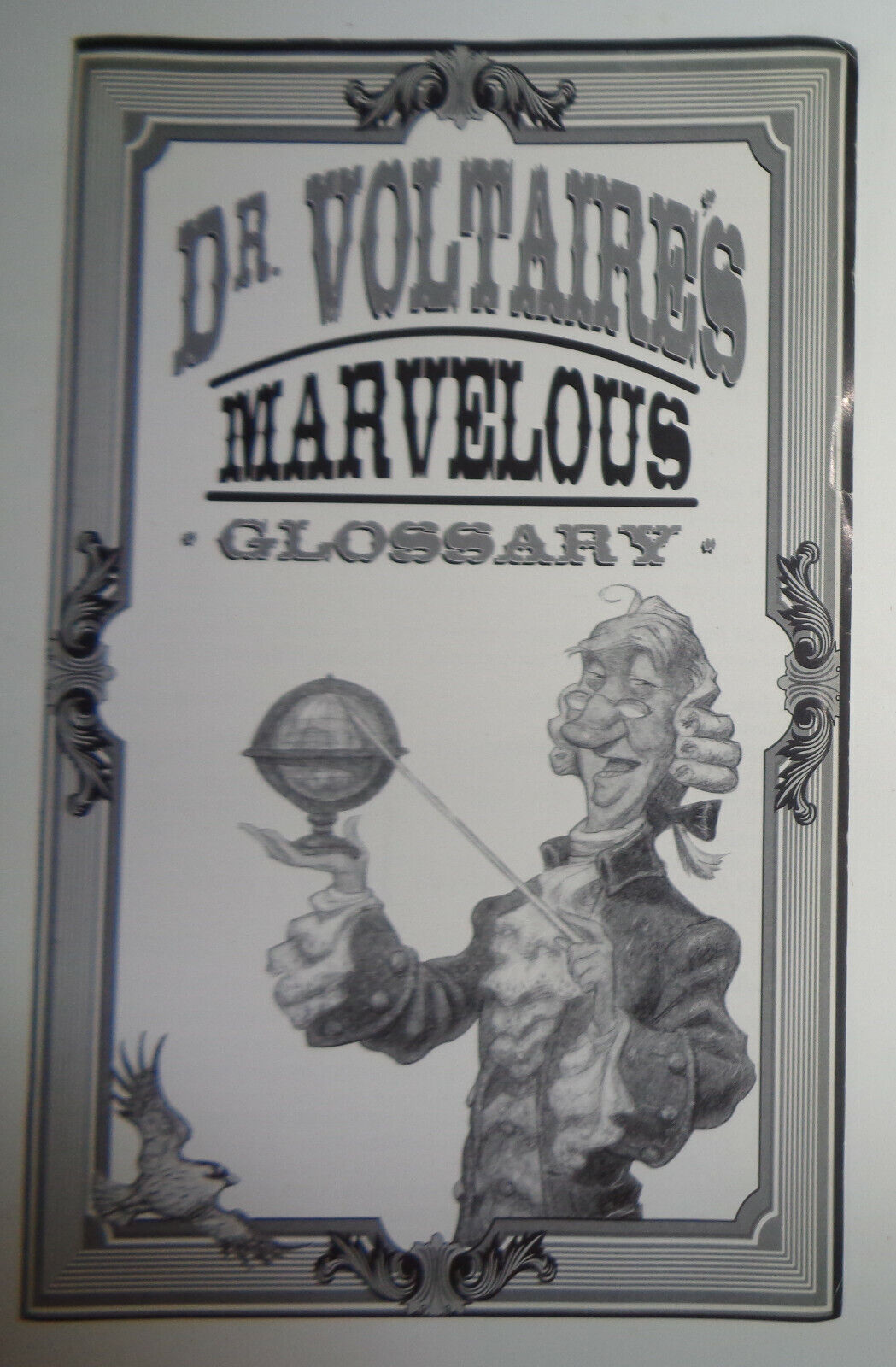 CANDIDE -Sondheim PLAYBILL -JUNE 1997 + insert DR VOLTAIRE'S MARVELLOUS GLOSSARY