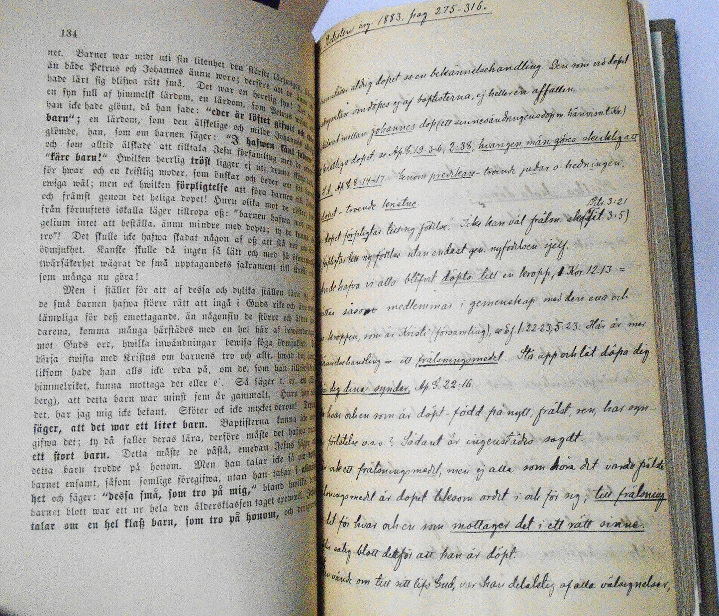 1880 Linde - Dop eller Wederdop? Tolf Föredrag öfwer Det heliga Dopets Sakrament