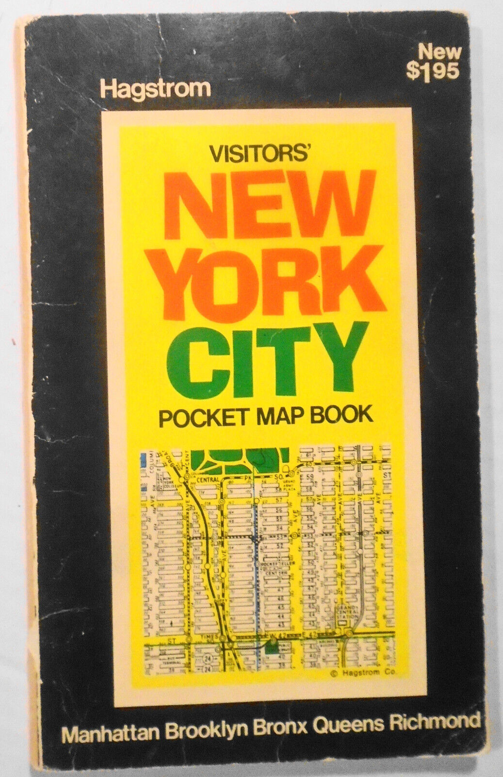 3 vintage New York City Guides - Lower East Side, Circle Cruise,  Pocket Map