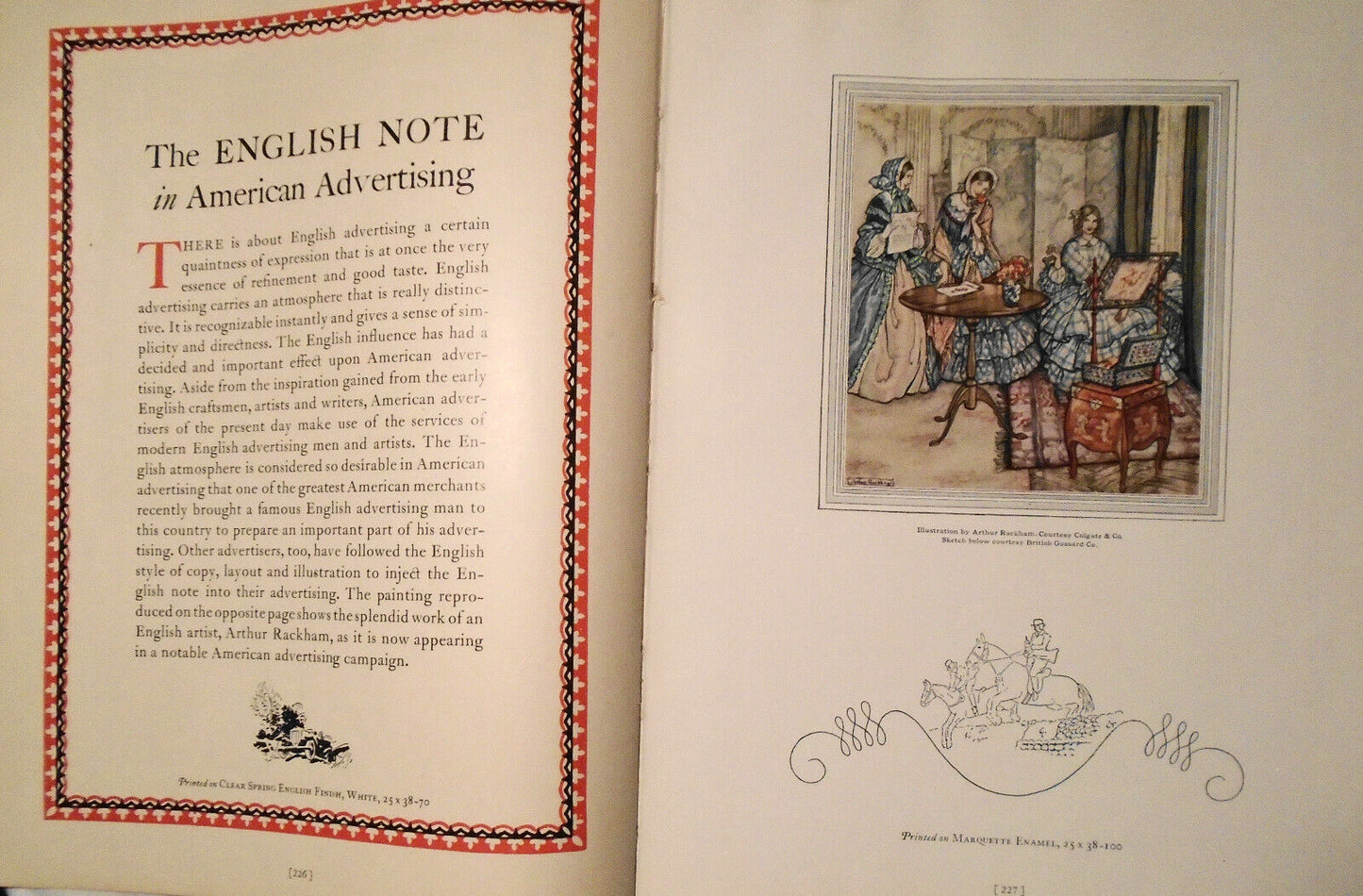 Westvaco Inspirations for Printers #12 (1926). British Edition.