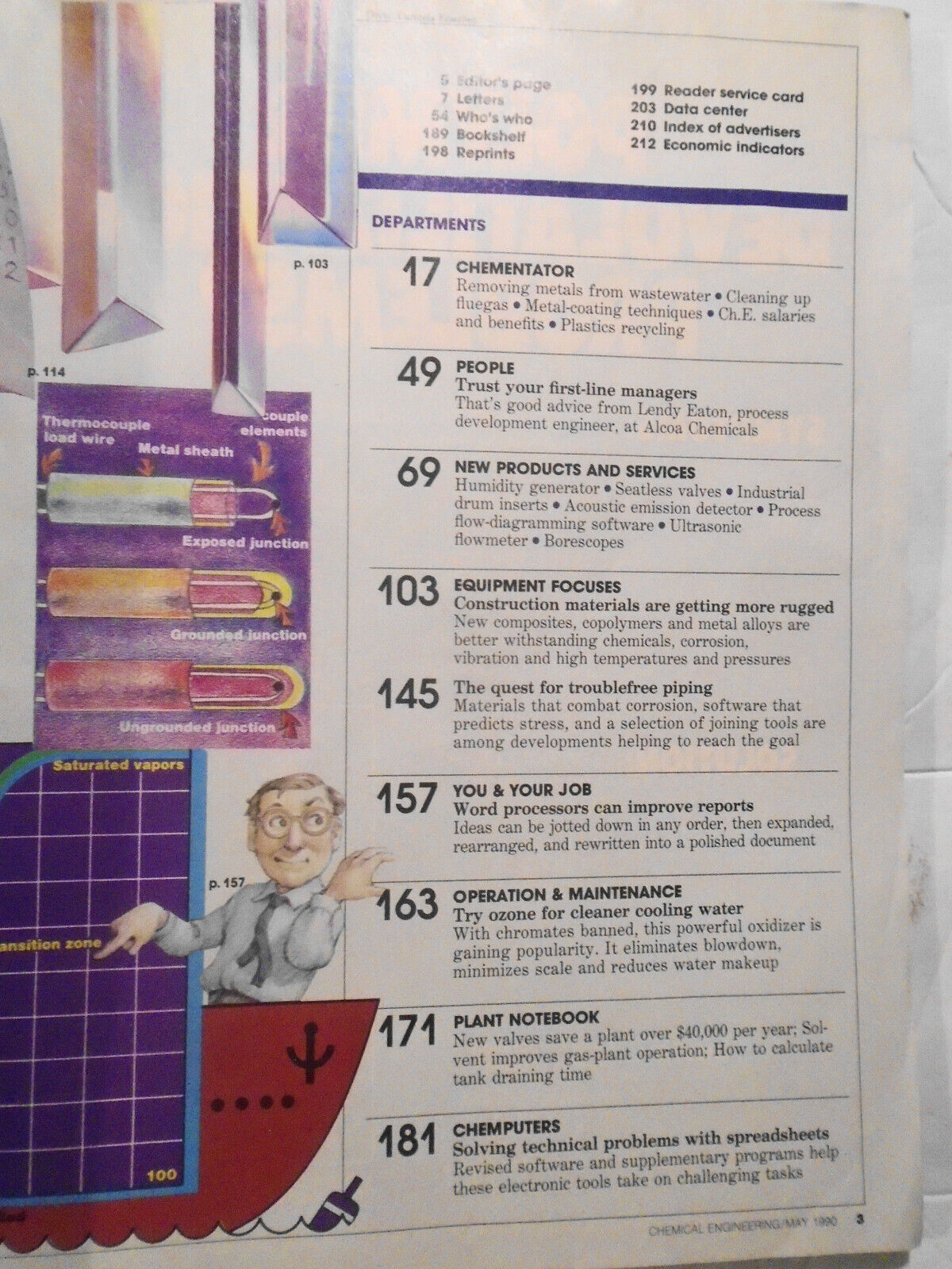 Chemical Engineering Magazine, May 1990.