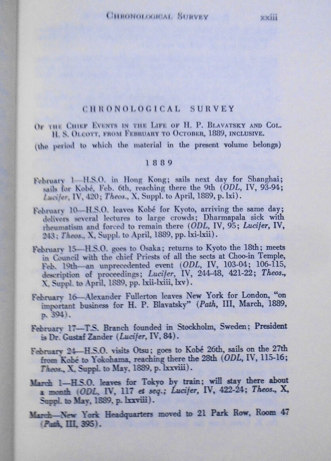 H. P. Blavatsky Collected Writings Vol. XI, 1889. First edition. Hardcover/DJ