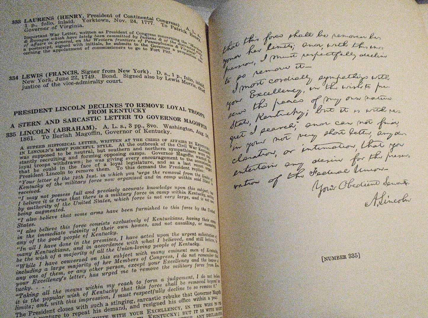 Library & Autograph Collection Of Thomas B Clarke.. Emancipation amendment. 1931