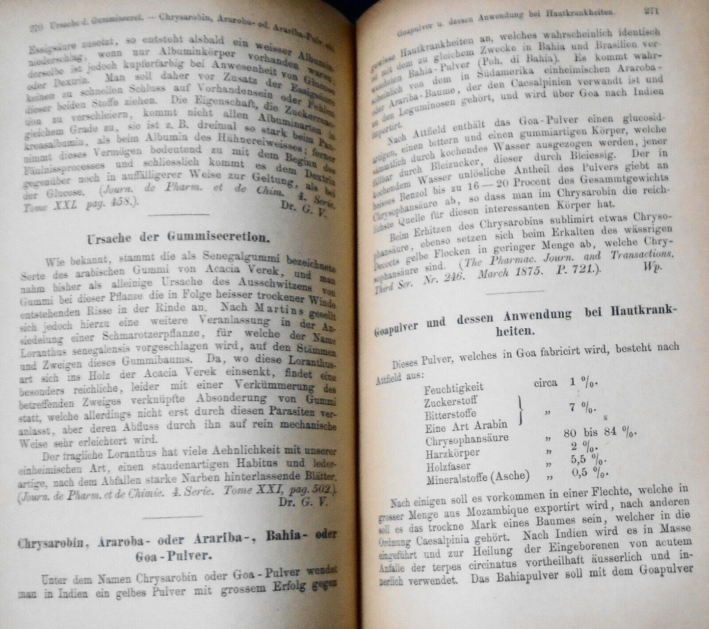 1876  Archiv der Pharmacie, Vol. 208.