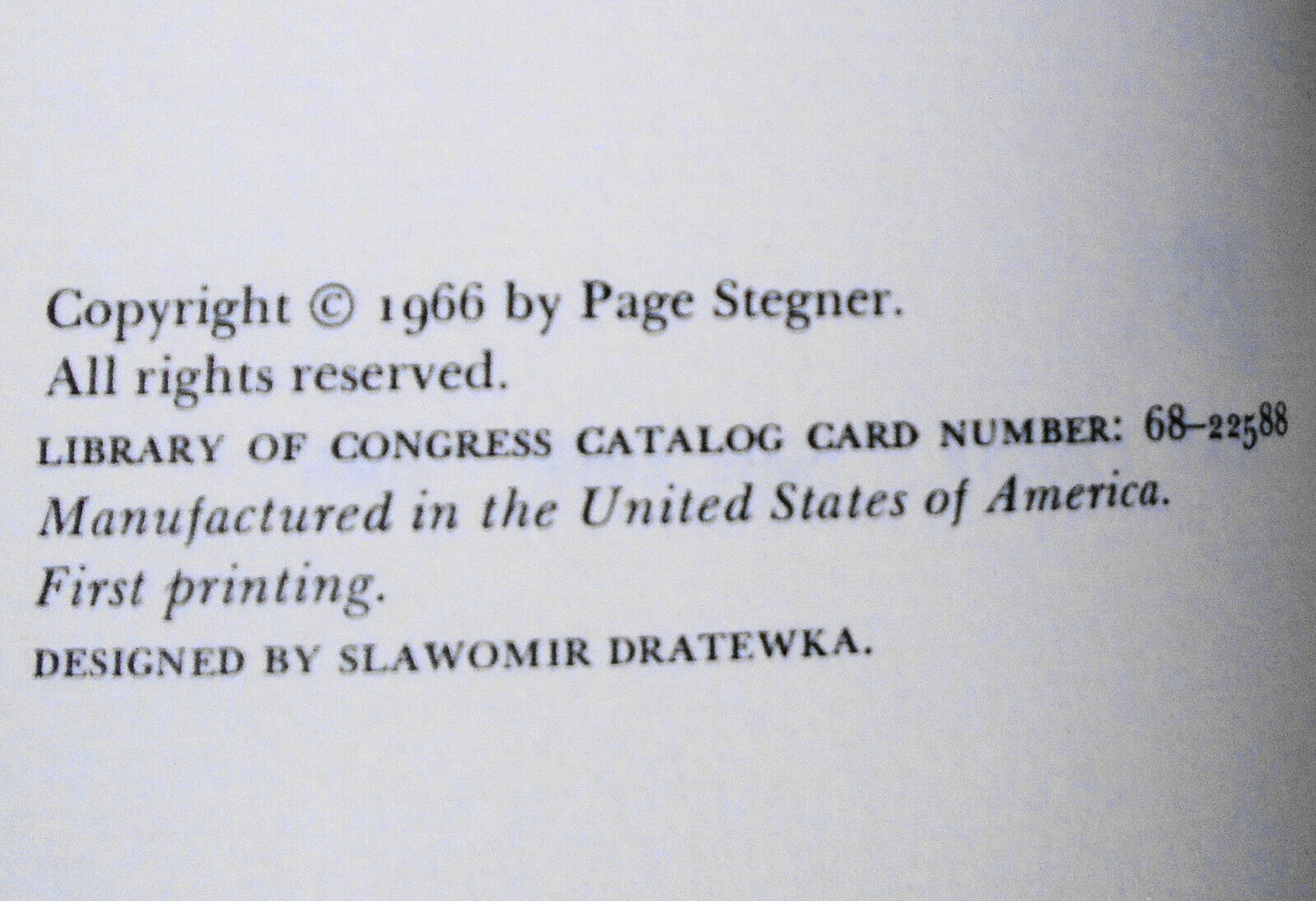 Escape into Aesthetics -The Art of Vladimir Nabokov, by Page Stegner. 1st 1966