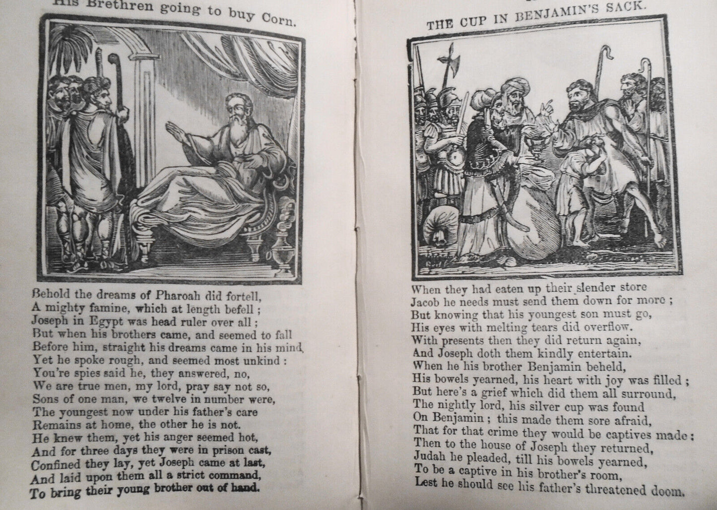 [Chapbook] The history of Joseph & his brethren, embellished with cuts [1847]