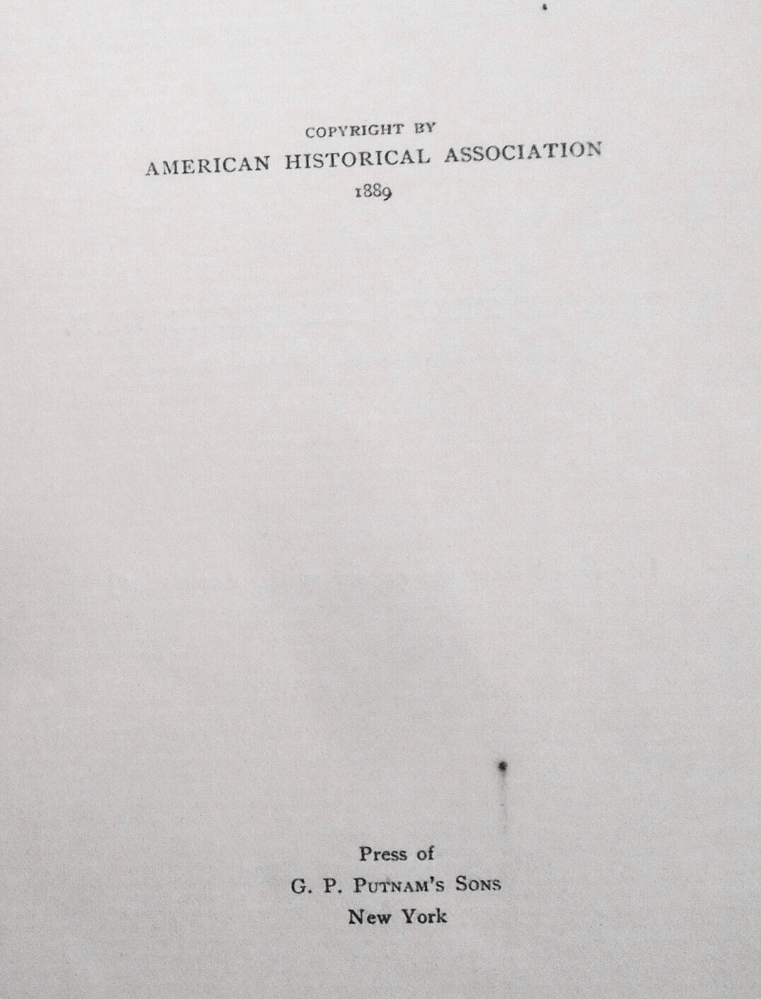 1889 The early Northwest: an address... by William Frederick Poole. [US History]