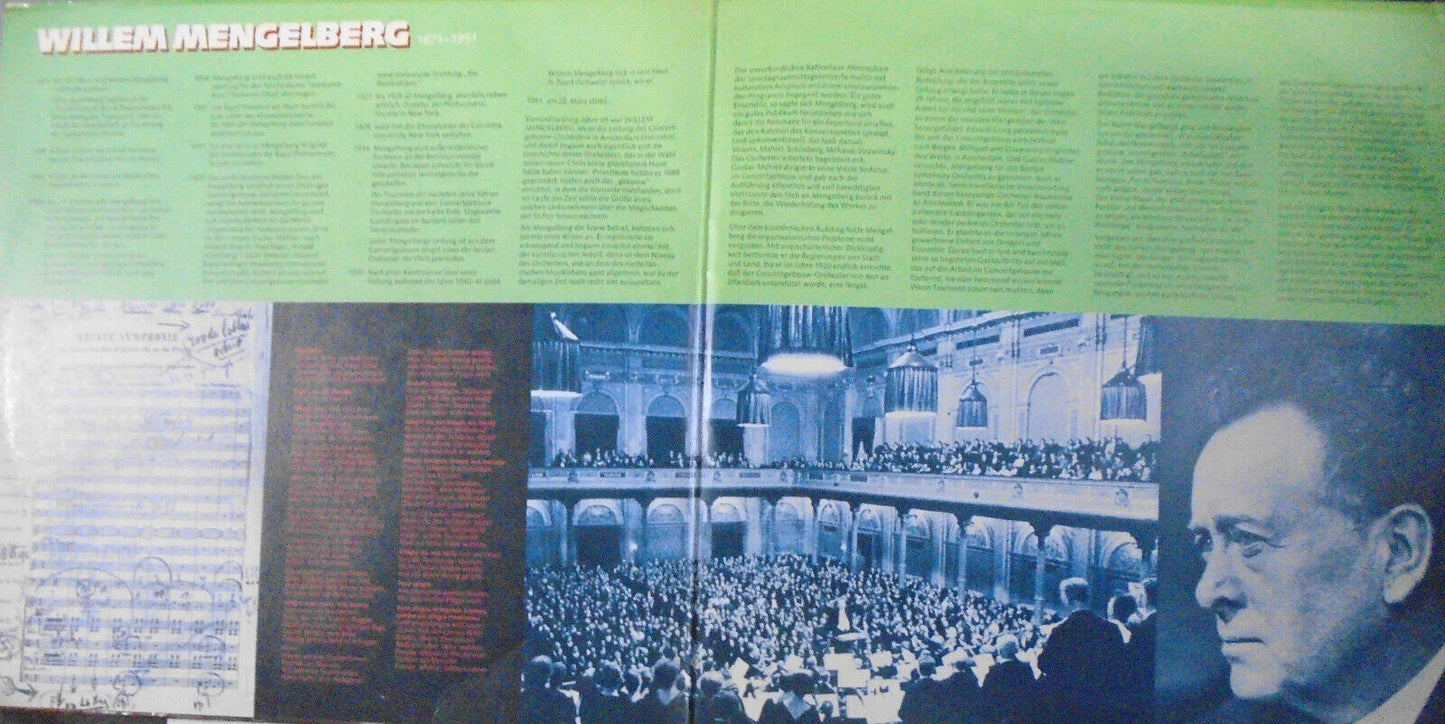 Beethoven: Sinfonien Nr. 5 Nr. 9 / 2 LP Set - Mengelberg / Concertgebouw-orchest