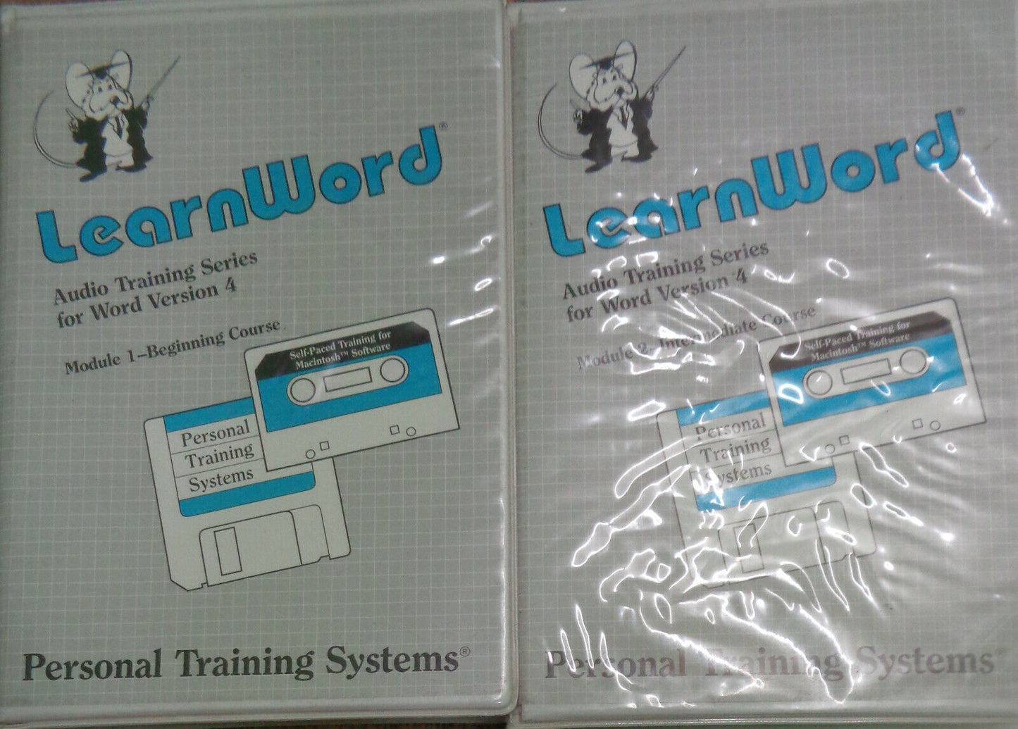 Macintosh LearnWord Audio Training Series for Word Version 4, Modules 1 & 2