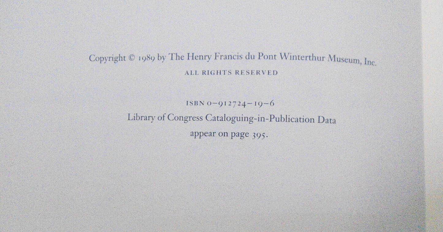 Decorative Arts And Household Furnishings In America 1650 - 1920 ...Bibliography