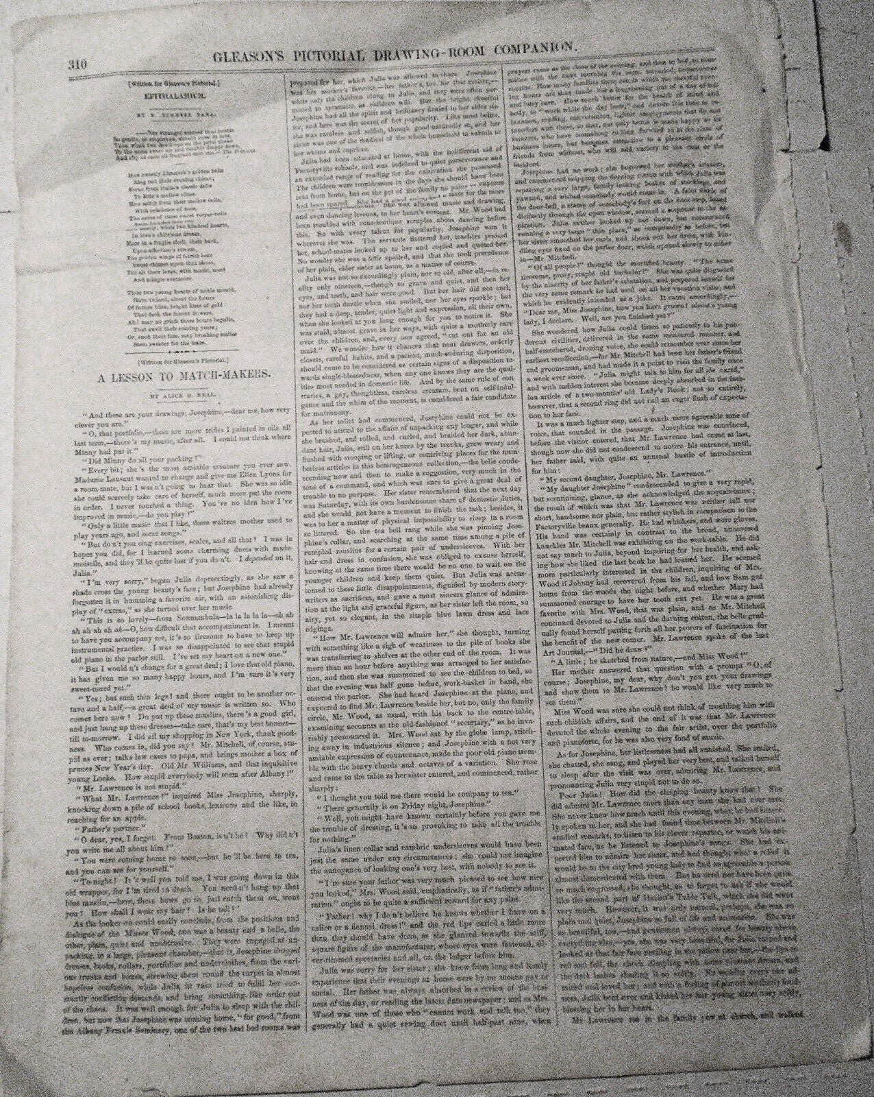 New York City Flour Mills - Gleason's Pictorial 1850s