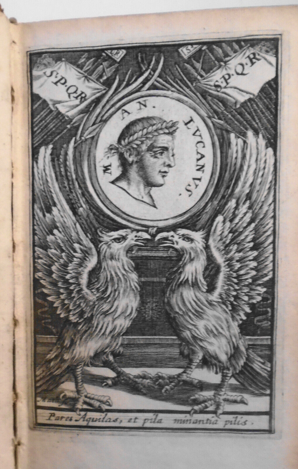 1670 La Pharsale de Lucain. By Marcus Annaeus Lucanus. [Binding; Illustrated]