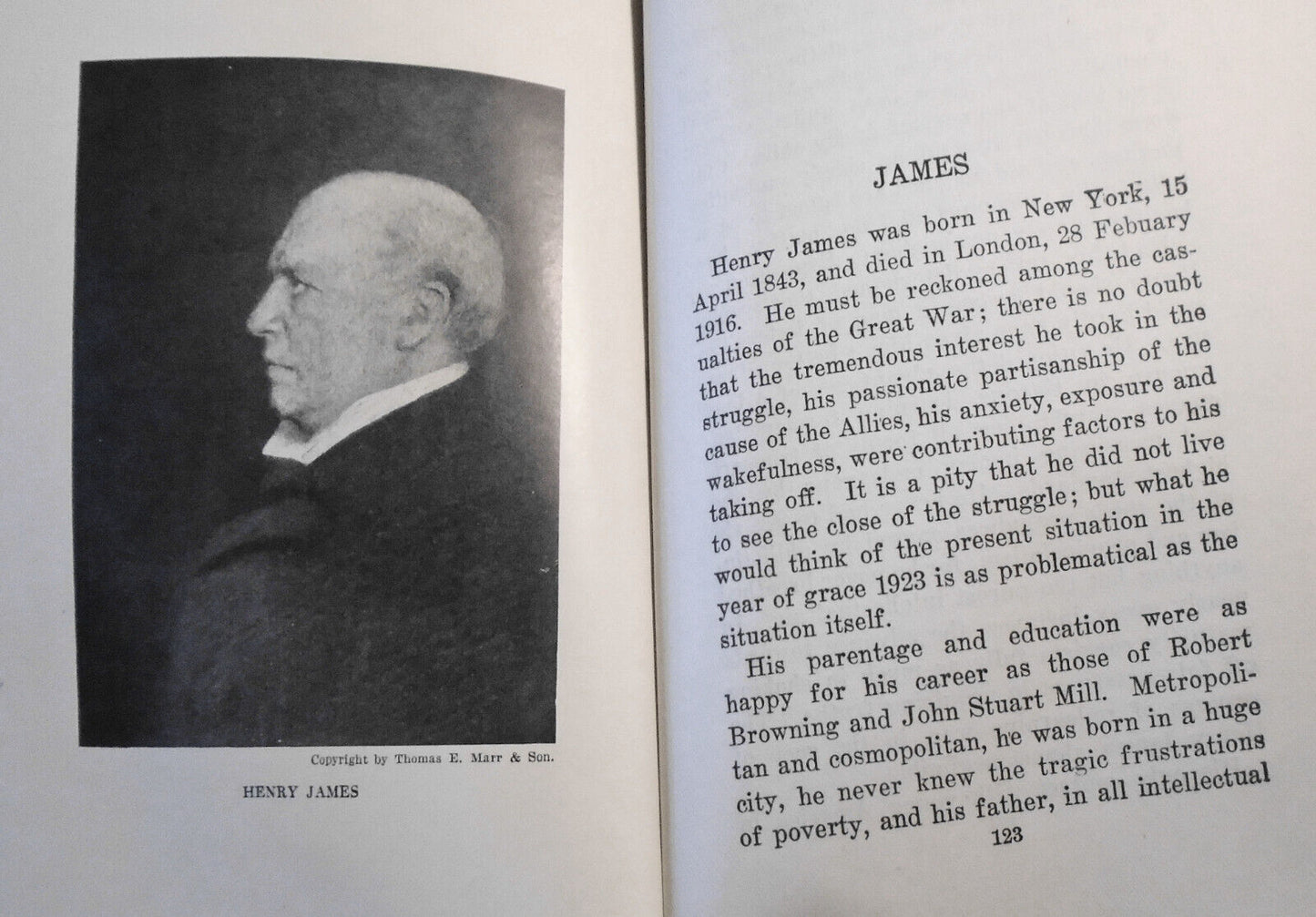 Howells, James, Bryant and other essays by William Lyon Phelps. 1924 1st edition