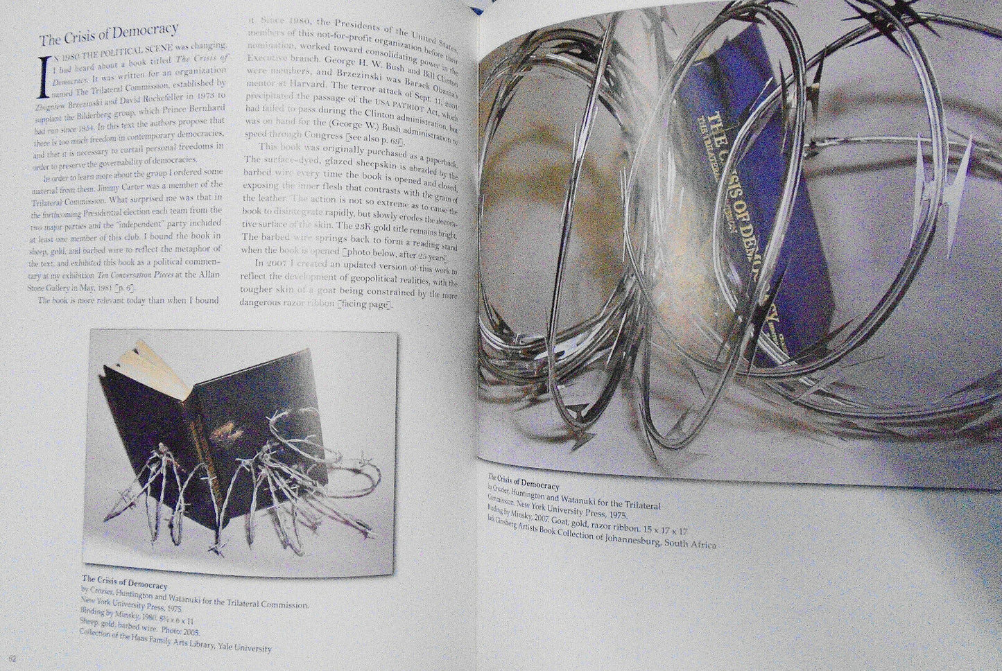 The Book Art of Richard Minsky: My Life in Book Art First edition 2011 Hardcover