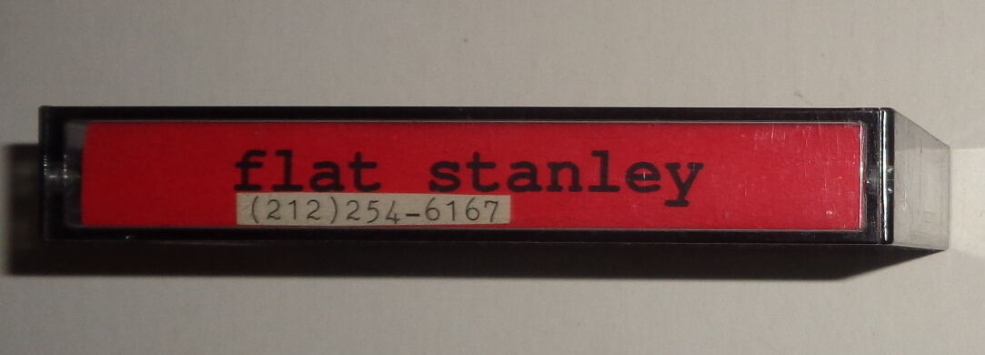 FLAT STANLEY  - Rare Demo Cassette 1991 - - Greg, Paul, Jay - Mark Brotter / NEW