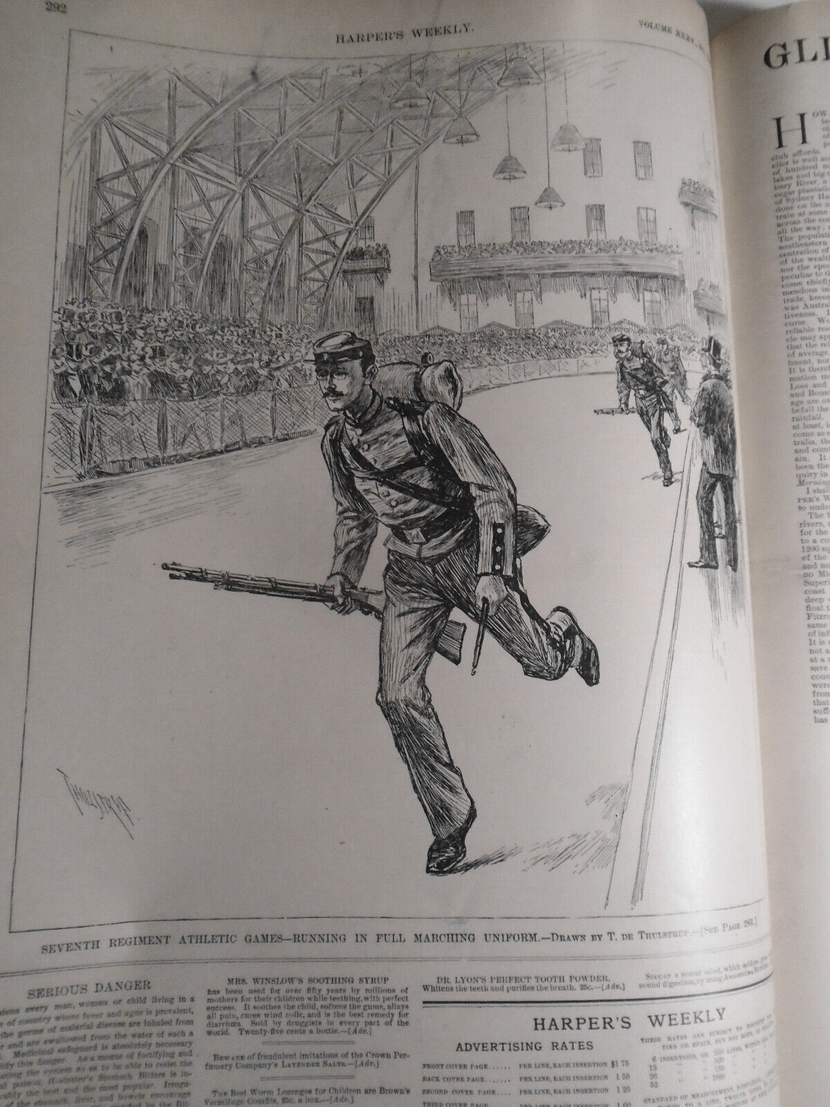 Harper's Weekly April 18, 1891 - P T Barnum death; Australia Life; Baby King etc