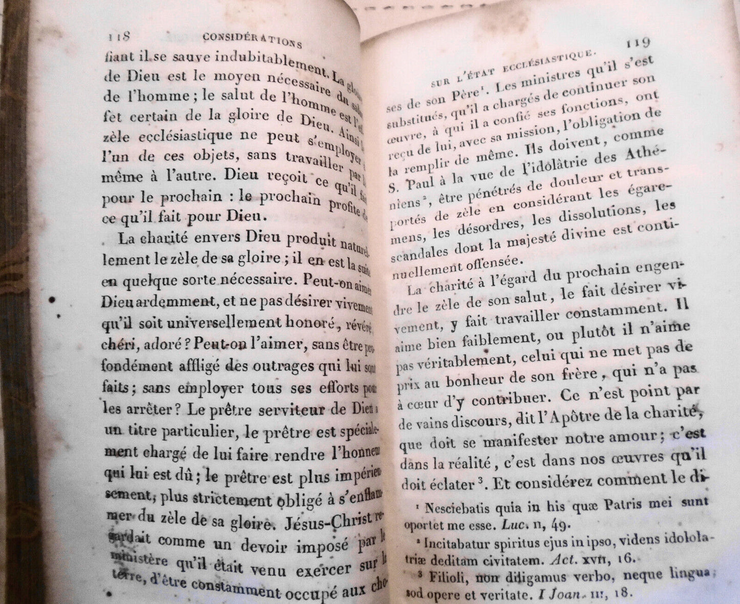 1835 Considérations sur l'état ecclésiastique  César-Guillaume de La Luzerne