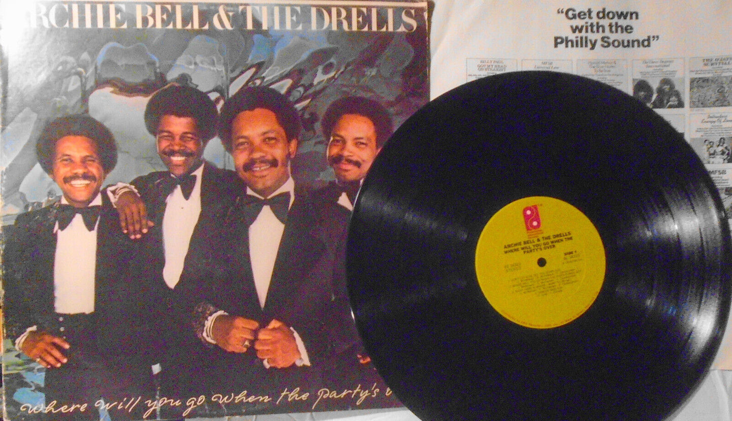 Lot of 6 R&B Soul vinyl LP records: Archie Bell & the Drells, Peabo Bryson et al