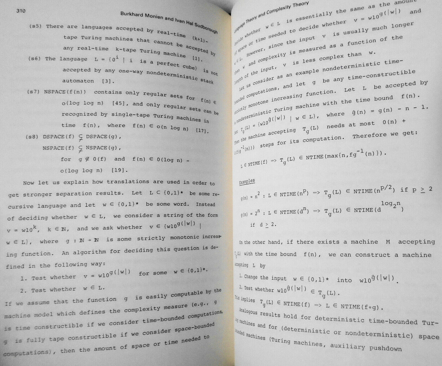 Formal Language Theory : Perspectives and Open Problems. By Ronald Book. 1980 HC