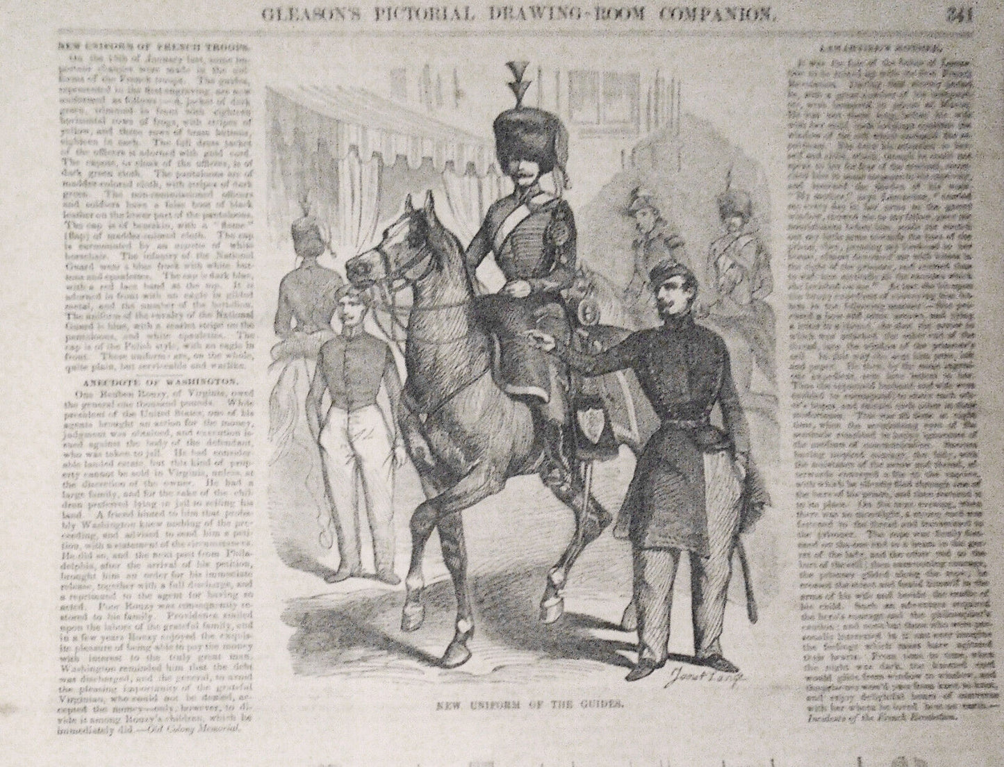 Gleason's Pictorial, June 3, 1854 - Blue-fish; Brigham Young; French uniforms..