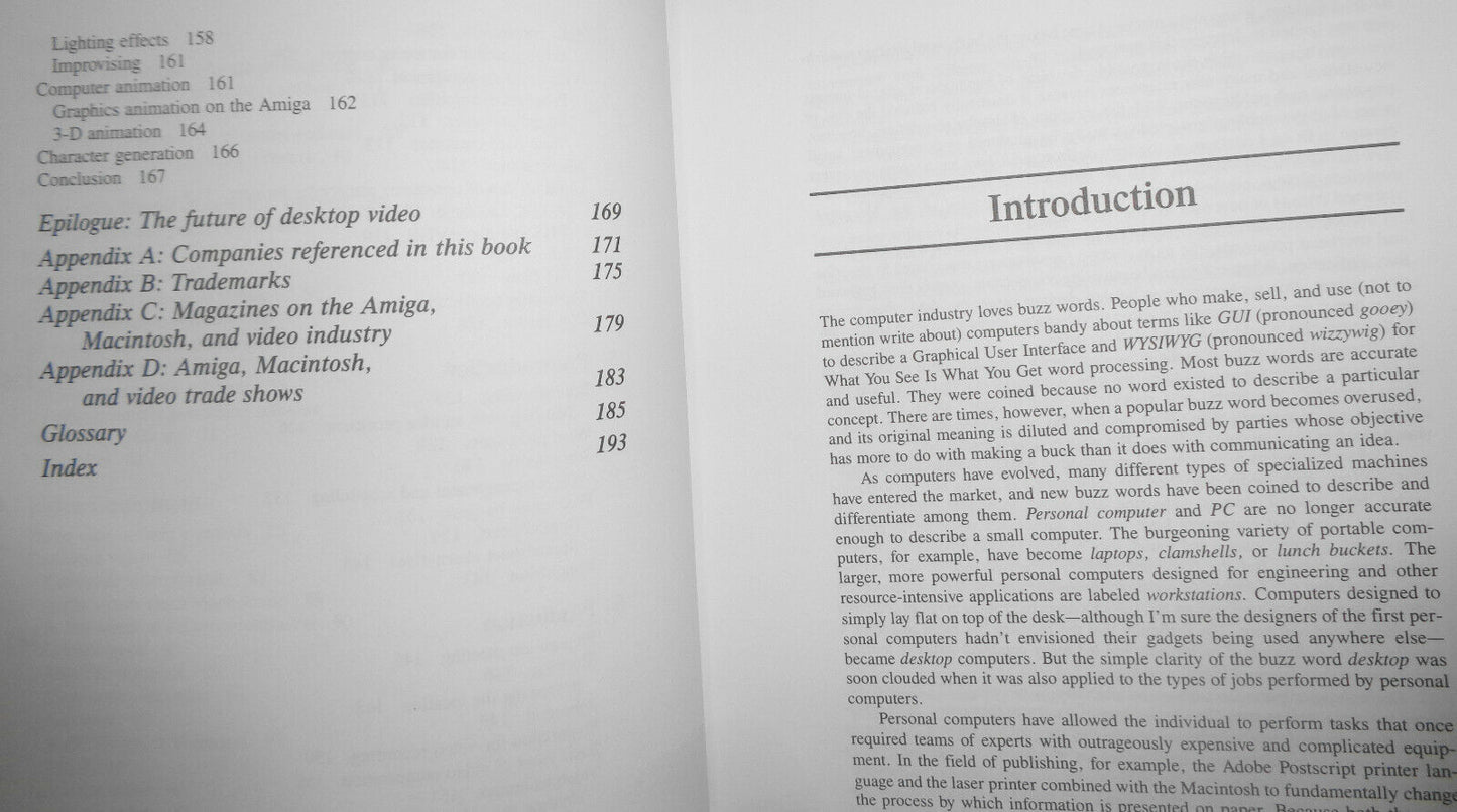 Desktop Video Production by Michael Brown. First Edition, 1990.