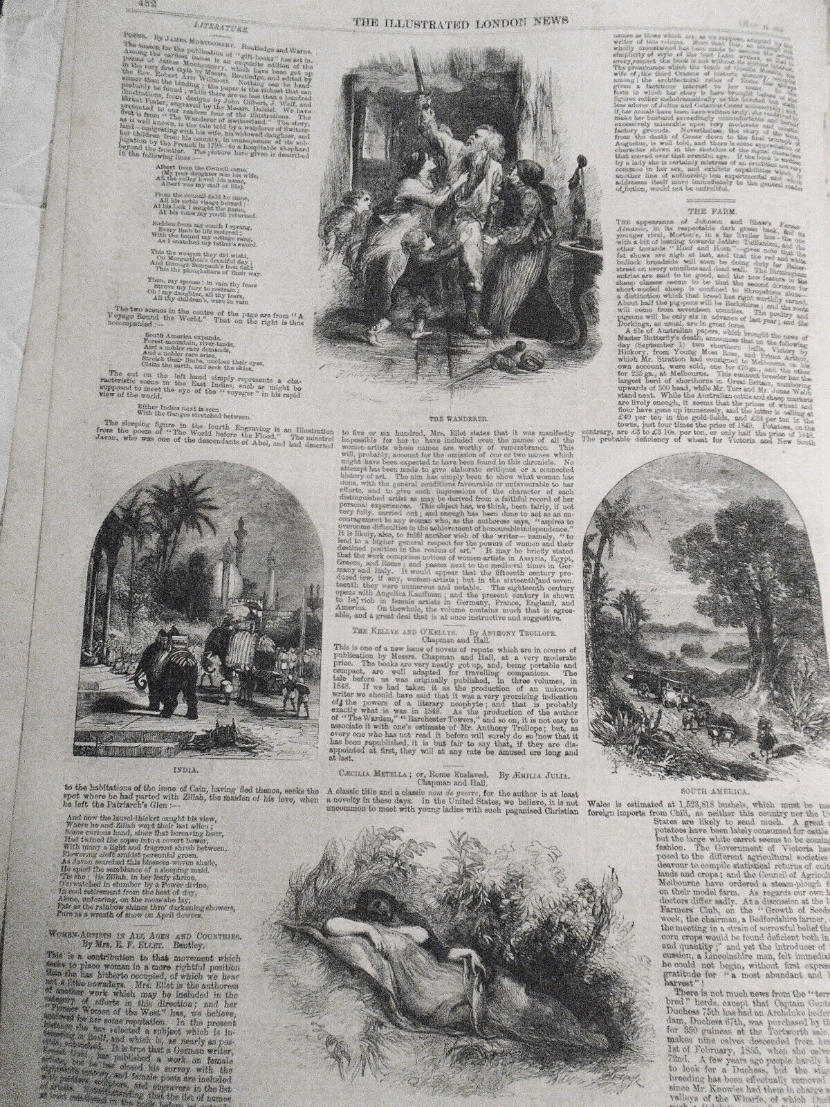 The Illustrated London News, November 19, 1859 War in Morocco; Schiller Festival