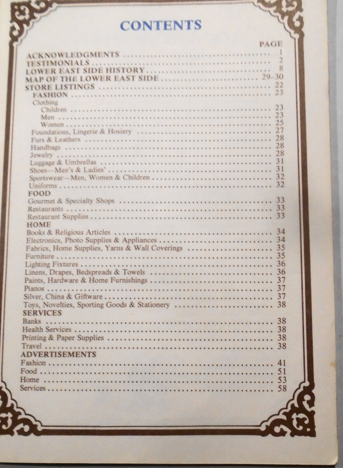 3 vintage New York City Guides - Lower East Side, Circle Cruise,  Pocket Map