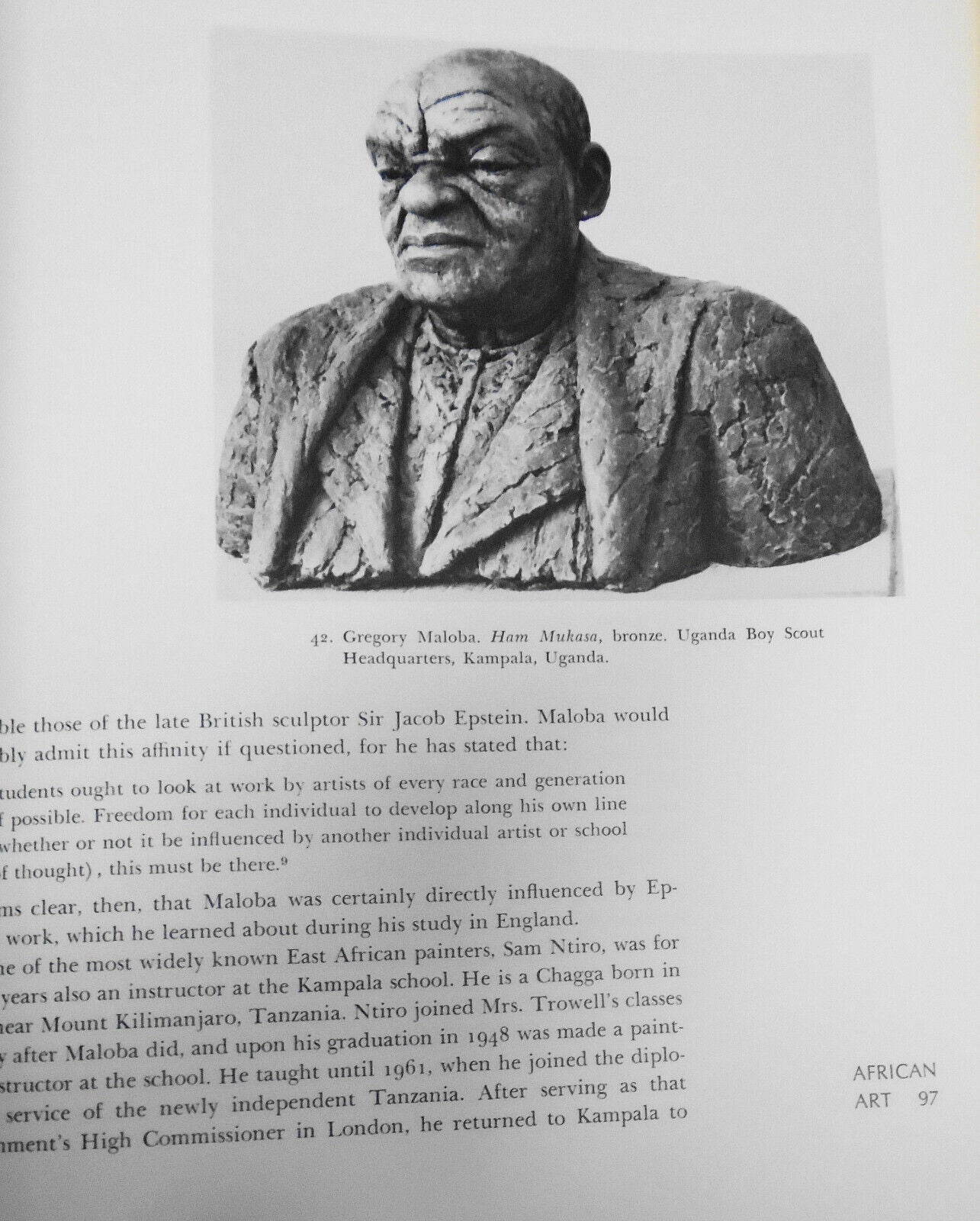 African Art; the Years Since 1920 by Marshall Ward Mount. Hardcover / Dustjacket