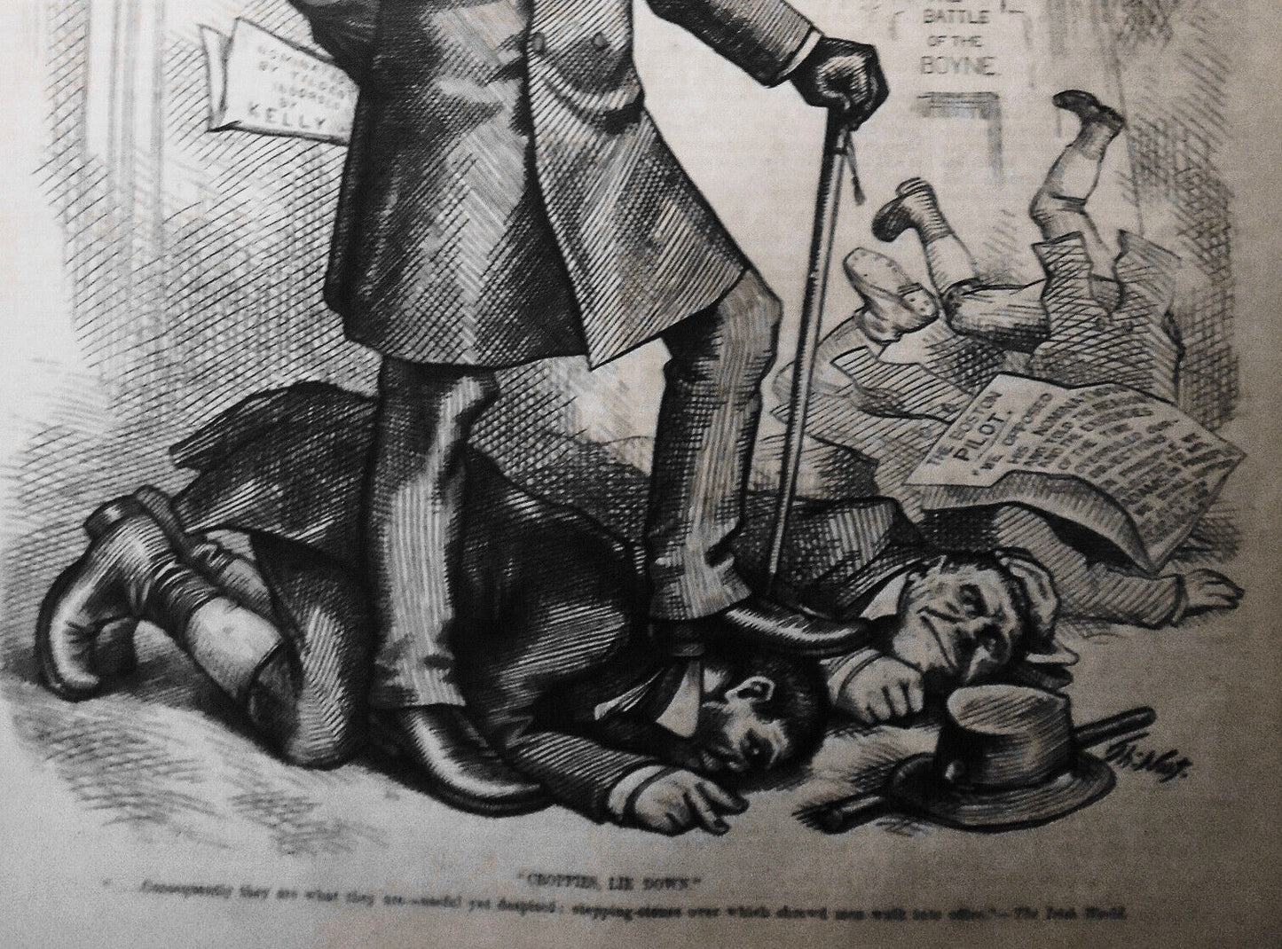 Harper's Weekly October 7, 1876 - Original complete - Hold the Fort, by Nast etc
