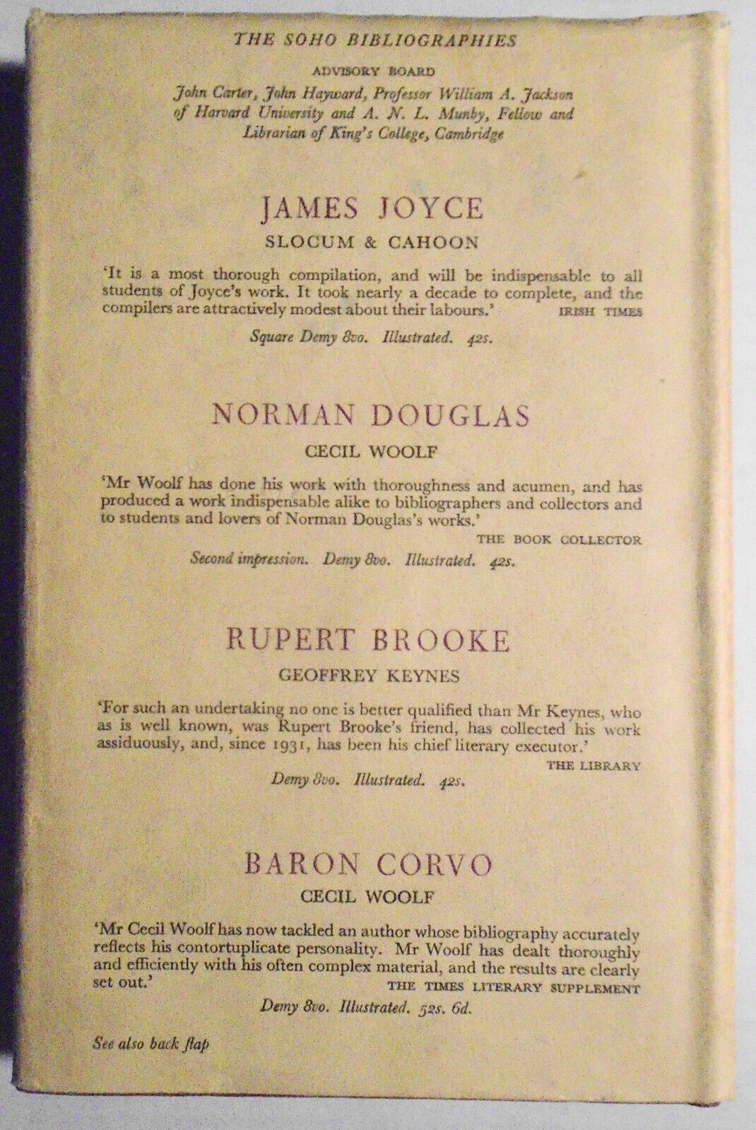 A Bibliography of Henry James by Leon Edel & Dan Laurence 1st edition 1957 HC/DJ