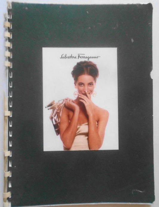 Salvatore Ferragamo Advertising Strategy for Spring/Summer 1991. With photos/ads