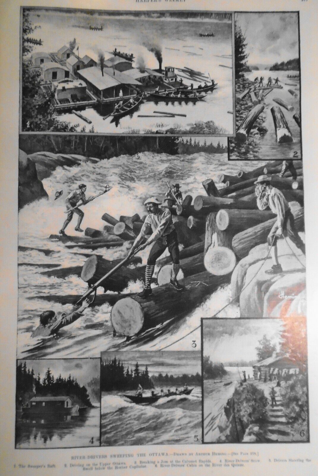 Harper's Weekly, April 16 1898 -  Navy cruisers & yachts; Spain's Naval strength
