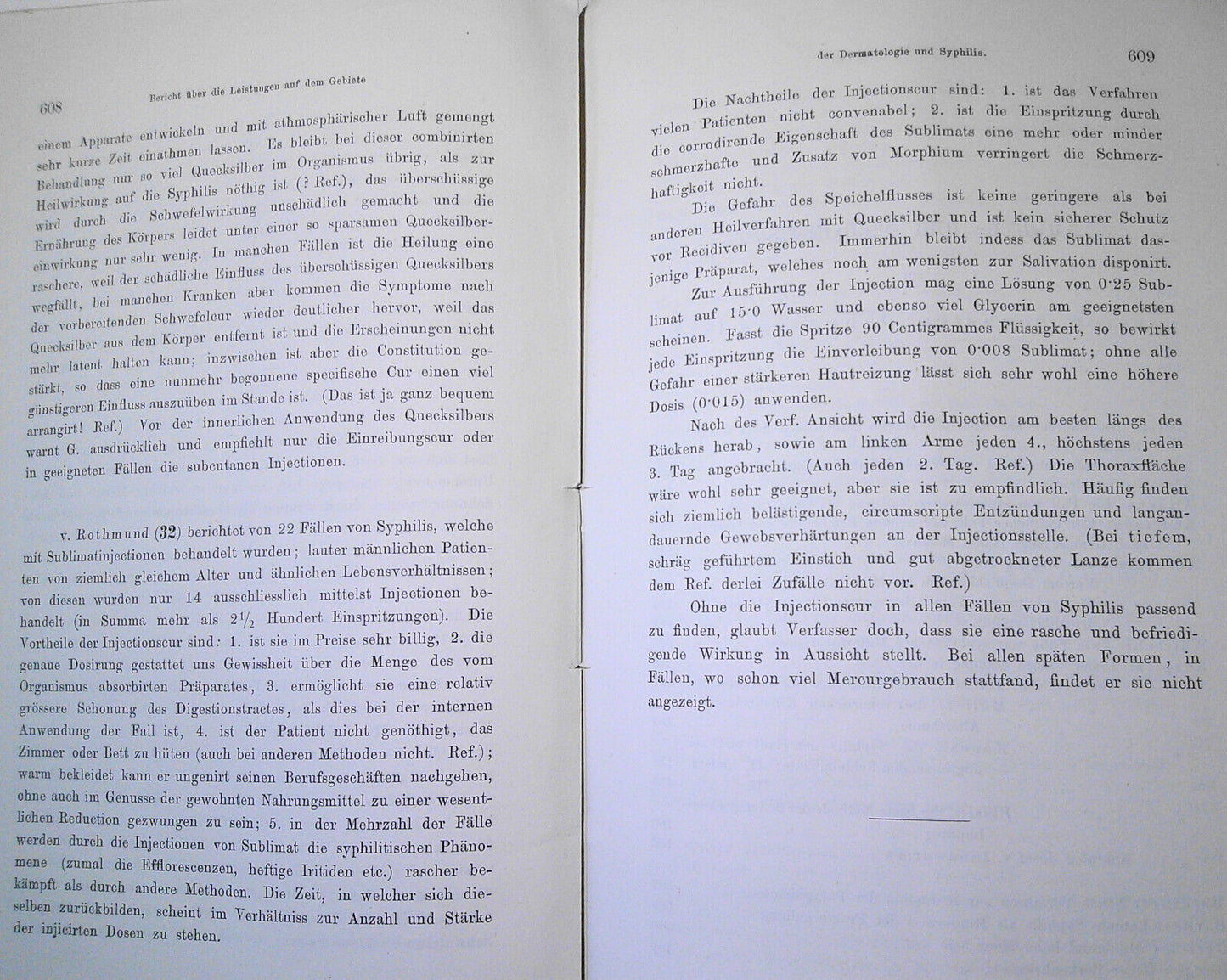 Vierteljahresschrift Fur Dermatologie Und Syphilis. I  Jahrang 1874 Viertes Heft