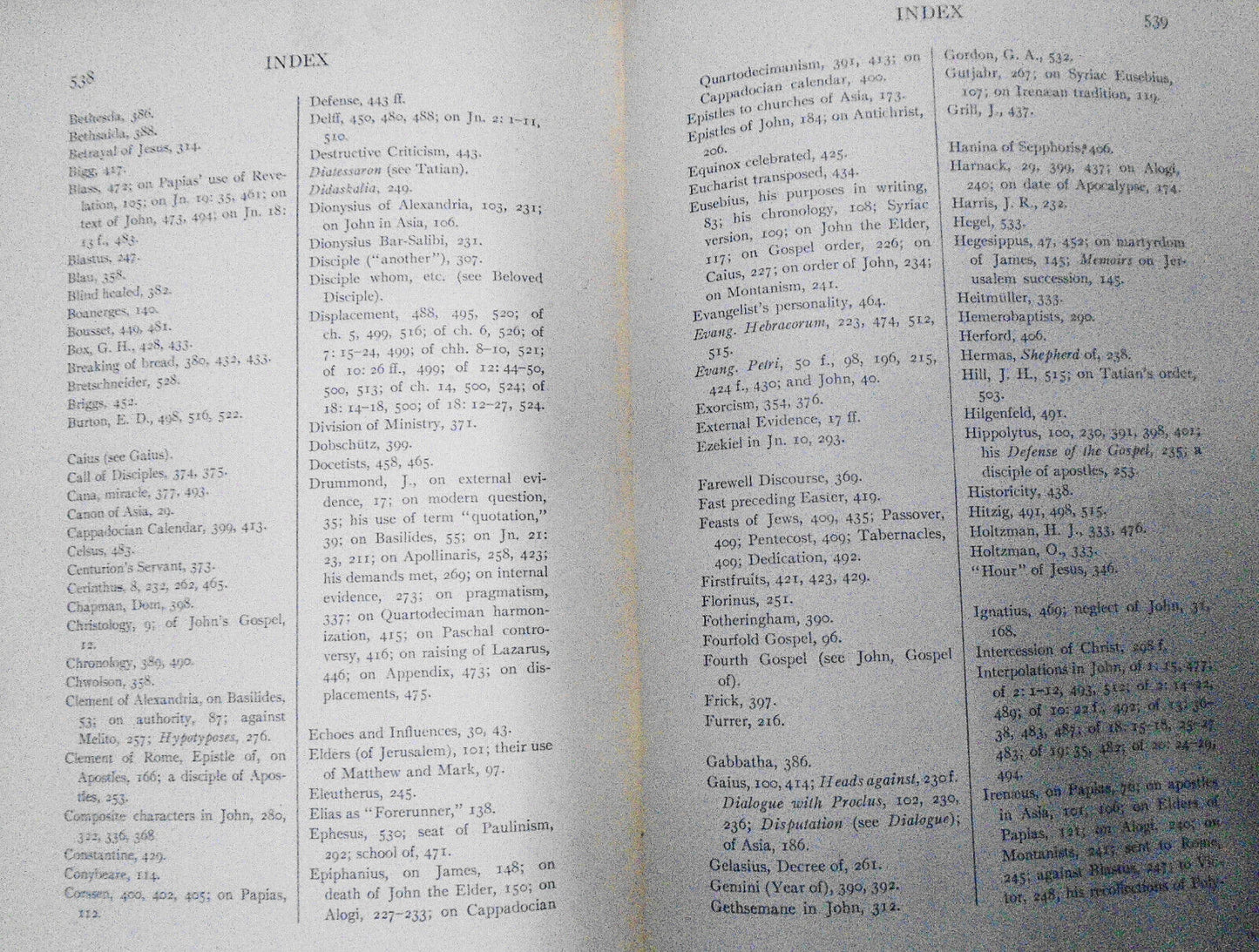 1910 The Fourth Gospel in Research and Debate, by Benjamin Wisner Bacon