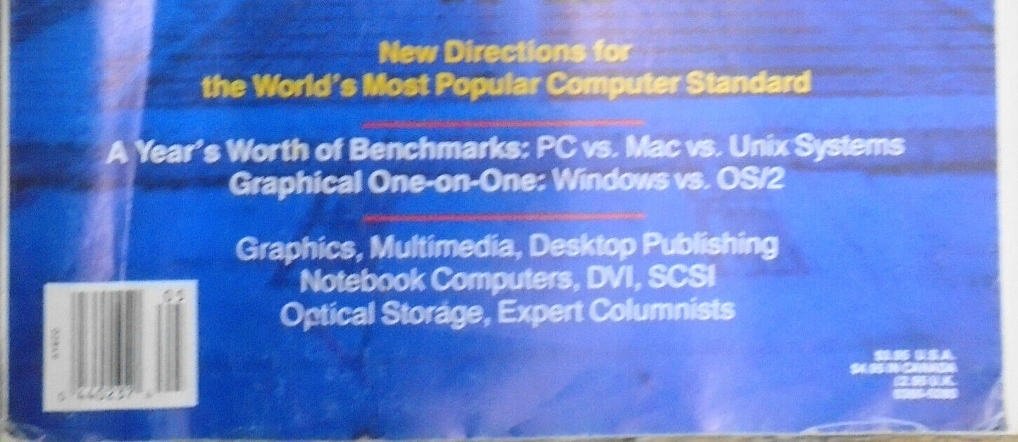 BYTE Magazine, January 1990 - Special IBM Edition, 7th Annual
