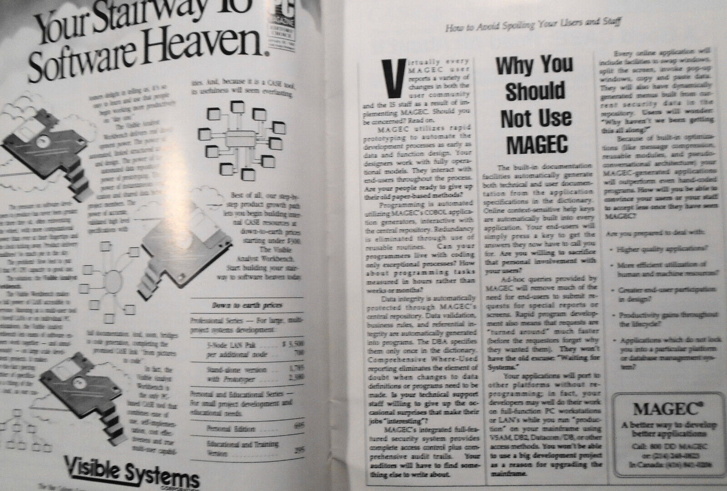 CASE Trends Jan/Feb 1990  - Magazine for Computer-aided software engineering