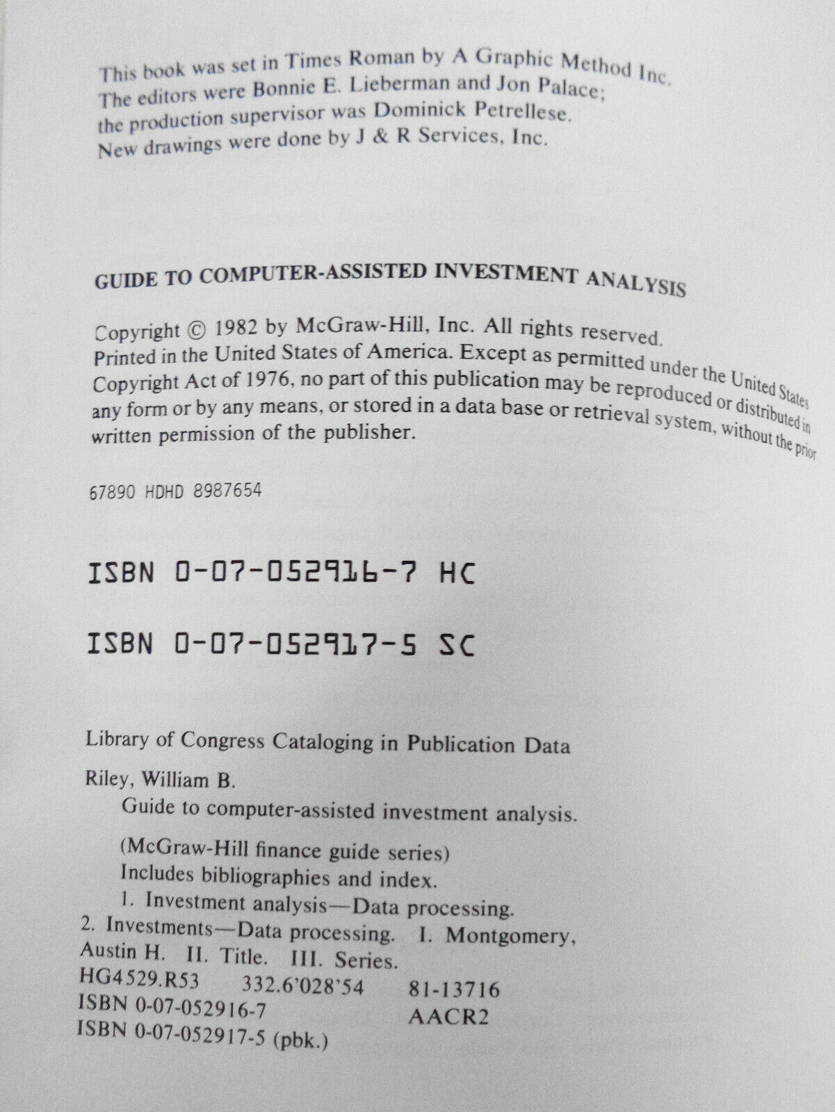 Lot of 3 vintage Personal Computer investing books