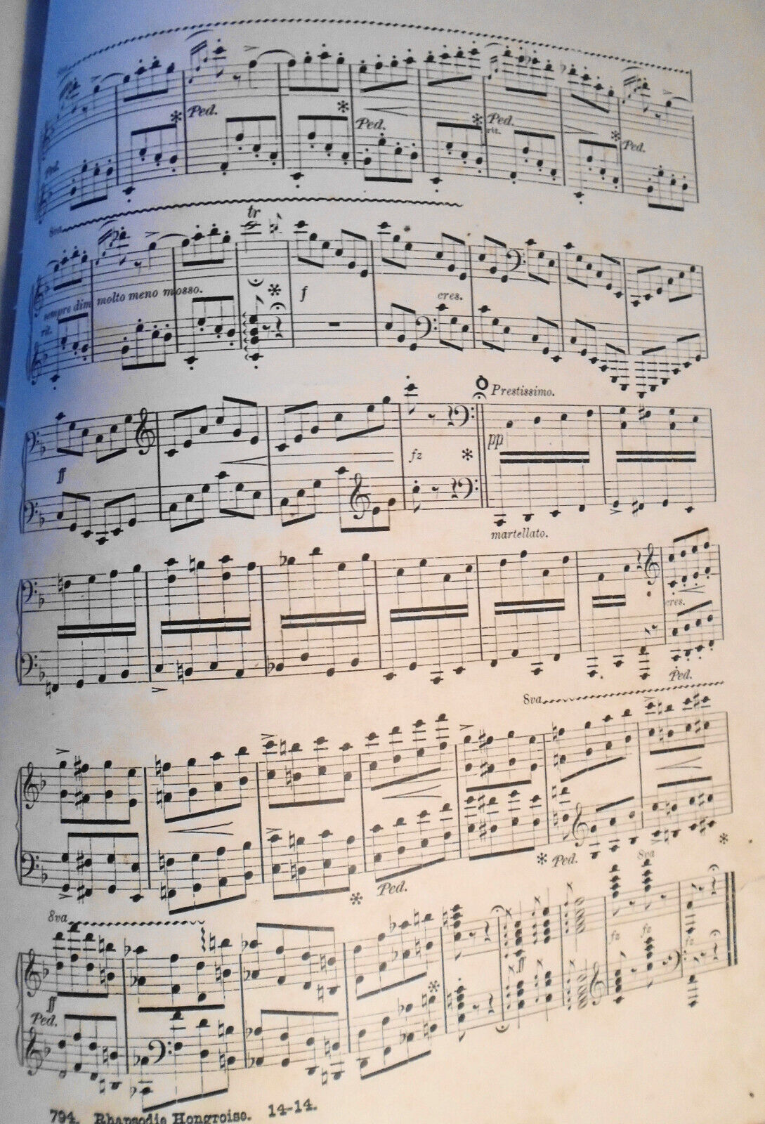 Rhapsodie Hongroise No. 2, by Franz Liszt. 1860.