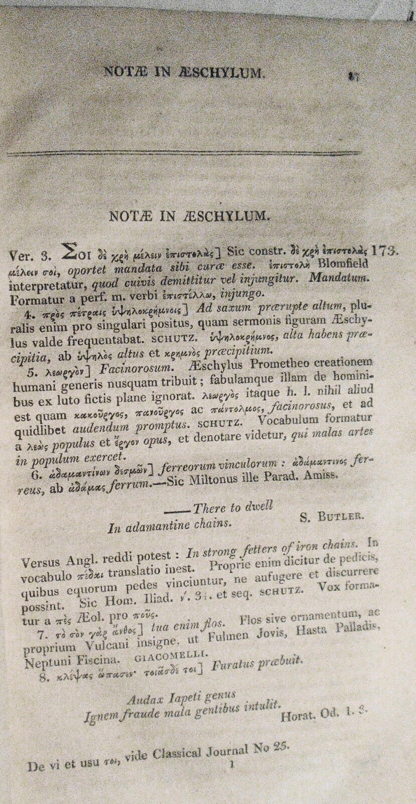 1819 Analekta Hellenika meizona, sive Collectanea Graeca majora. Tome 3, Part 2