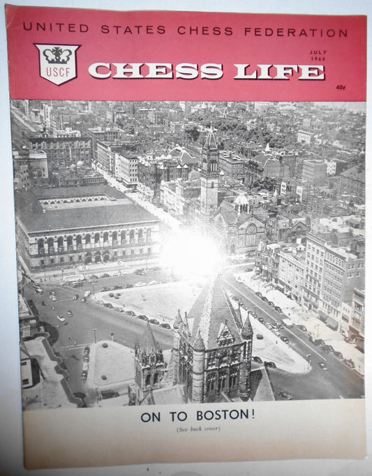 Chess Life, July1964 : Bobby Fischer talks chess; Interzonals, etc.